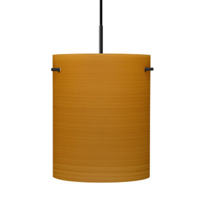 Mini Pendants Glass Down by Besa ( 74 | 1JT-4006OK-LED-BK Besa Tamburo 8 Pendant ) 