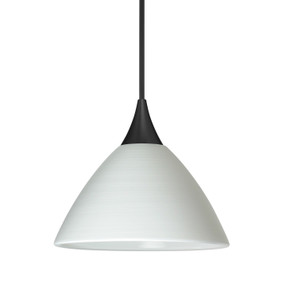 Mini Pendants Glass Down by Besa ( 74 | 1XC-1743KR-BK Besa Domi Pendant ) 