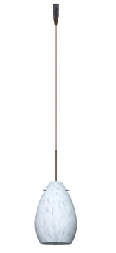 Multi-Systems Low Voltage Pendants by Besa ( 74 | RXP-171319-BR Pera ) 