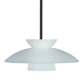 Pendants Bowl Style by Besa ( 74 | 1TT-451325-BK Besa Trilo 15 Stem Pendant ) 