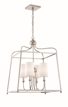 Foyer/Hall Lanterns Open Frame by Crystorama ( 60 | 2244-PN Sylvan ) 