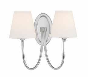 Sconces Double Candle by Crystorama ( 60 | JUN-10322-PN Juno ) 