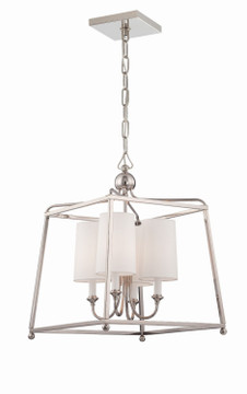 Foyer/Hall Lanterns Open Frame by Crystorama ( 60 | 2245-PN Sylvan ) 