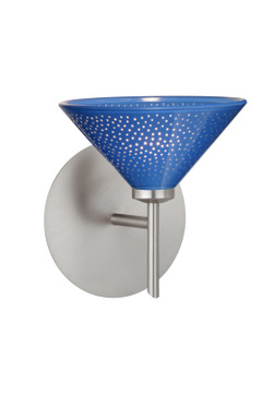 Sconces Single Glass by Besa ( 74 | 1SW-282484-SN Kona ) 
