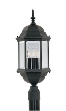Exterior Post/Pier Head by Designers Fountain ( 43 | 2986-BK Devonshire ) 