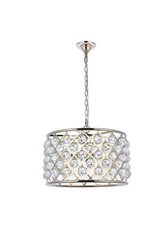 Pendants Drum Shade by Elegant Lighting ( 173 | 1206D20PN/RC Madison ) 