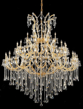 Large Chandeliers Candle by Elegant Lighting ( 173 | 2801G60G/RC Maria Theresa ) 