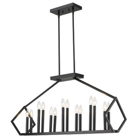 Linear/Island 4 Light + by Acclaim Lighting ( 106 | IN20010BK Luca ) 