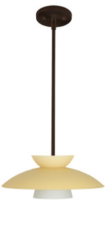 Mini Pendants Glass Down by Besa ( 74 | 1TT-451397-LED-BR Trilo ) 