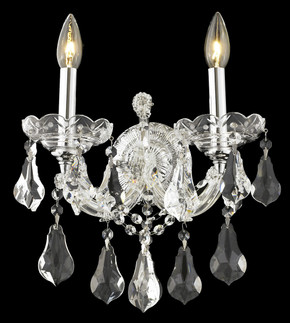 Sconces Double Candle by Elegant Lighting ( 173 | 2801W2C/RC Maria Theresa ) 