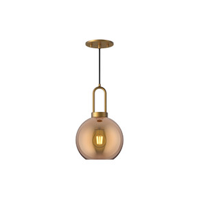 Mini Pendants Glass Down by Alora ( 452 | PD601608AGCP Soji ) 
