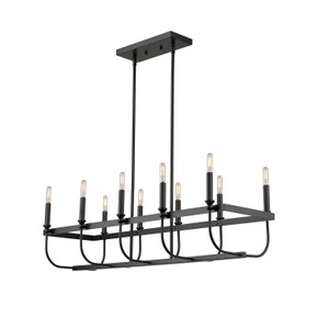 Linear/Island 4 Light + by Acclaim Lighting ( 106 | IN20031BK Beckett ) 
