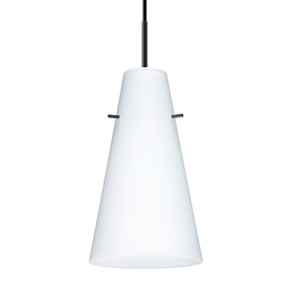 Mini Pendants Glass Down by Besa ( 74 | 1JC-412407-LED-BK Besa Cierro Pendant ) 
