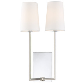 Sconces Double Candle by Crystorama ( 60 | LEN-252-CH Lena ) 