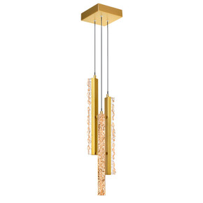Mini Chandeliers Multi-Port/Cascade by CWI Lighting ( 401 | 1588P6-3-624 Stagger ) 