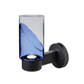 Sconces Single Glass by Besa ( 74 | BLINKBL-WALL-LED-BK Besa Blink Outdoor Sconce ) 