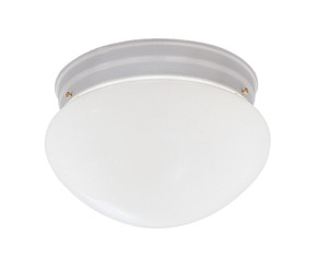 Flush Mounts Bowl Style by Designers Fountain ( 43 | 4732-WH Basic Flushmount ) 