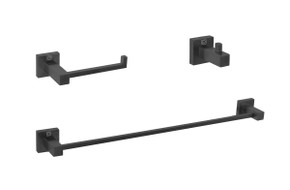 Plumbing Bath Accessories by Elegant Lighting ( 173 | HWB-12S3HMBK Isla ) 