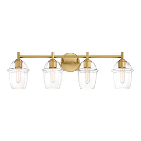 Bathroom Fixtures Four Lights by Designers Fountain ( 43 | D310M-4B-BG Summer Jazz ) 
