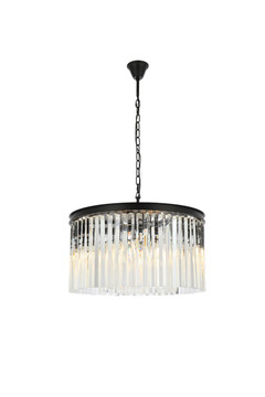 Mini Chandeliers Drum Shade by Elegant Lighting ( 173 | 1208D26MB/RC Sydney ) 