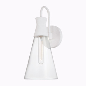 Sconces Single Glass by Capital Lighting ( 65 | 650311XW Paloma ) 
