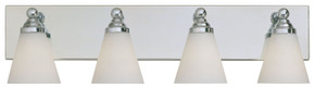 Bathroom Fixtures Four Lights by Designers Fountain ( 43 | 6494-CH Hudson ) 