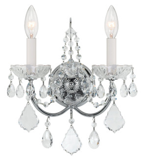 Sconces Double Candle by Crystorama ( 60 | 3222-CH-CL-MWP Imperial ) 