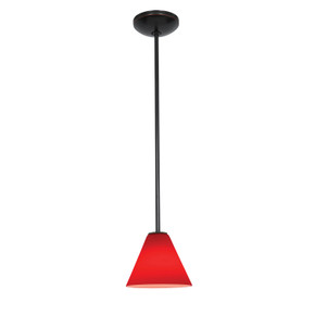 Mini Pendants Glass Down by Access ( 18 | 28004-3R-ORB/RED Martini ) 