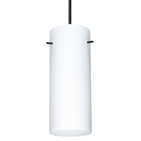Mini Pendants Glass Down by Besa ( 74 | 1JT-412307-LED-BK Besa Stilo 10 Pendant ) 