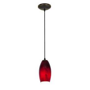 Mini Pendants Cable by Access ( 18 | 28011-3C-ORB/RUSKY Merlot ) 