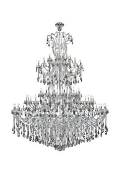 Large Chandeliers Glass Shade by Elegant Lighting ( 173 | 2803G120C-SS/RC Maria Theresa ) 