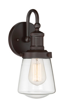 Sconces Single Glass by Designers Fountain ( 43 | 69501-SB Taylor ) 