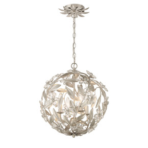Mini Chandeliers Sphere by Crystorama ( 60 | MSL-314-SA Marselle ) 