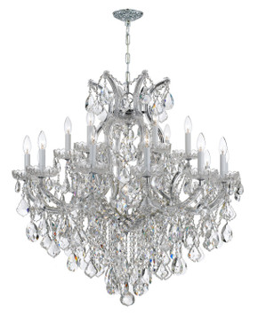 Mid. Chandeliers Candle by Crystorama ( 60 | 4418-CH-CL-MWP Maria Theresa ) 