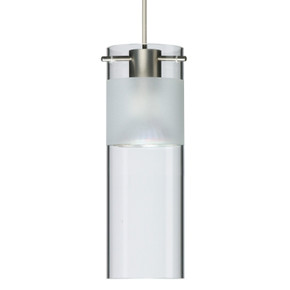Mini Pendants Glass Down by Besa ( 74 | X-6527EC-SN Besa Scope Pendant ) 