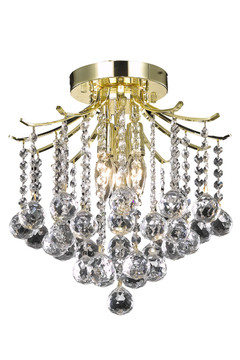 Semi-Flush Mts. Empire/Basket by Elegant Lighting ( 173 | LD8200F12G Amelia ) 