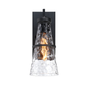 Exterior Wall Mount by Designers Fountain ( 43 | D327M-14EW-BK Field Daisy Lane ) 