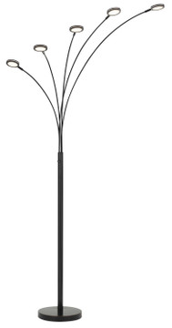 Lamps Floor Arc by Cal Lighting ( 225 | BO-2873FL-5L-DB Cremona ) 