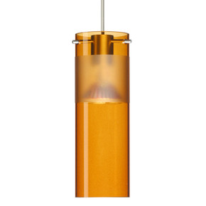 Mini Pendants Glass Down by Besa ( 74 | X-6527EG-SN Besa Scope Pendant ) 
