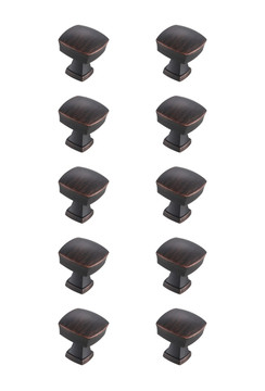 Specialty Items Cabinet Hardware by Elegant Lighting ( 173 | KB2022-ORB-10PK Irvin ) 