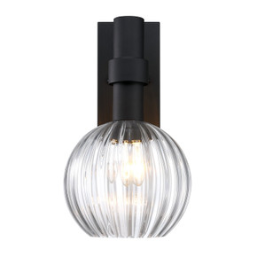 Exterior Wall Mount by Designers Fountain ( 43 | D337M-16EW-BK Fernwood ) 