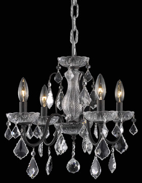 Mini Chandeliers Candle by Elegant Lighting ( 173 | LD2015D17DB Calista ) 