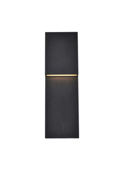 Exterior Wall Mt./Flush by Elegant Lighting ( 173 | LDOD4001BK Raine ) 