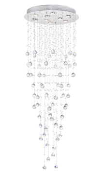 Flush Mounts Multi-Port/Cluster by CWI Lighting ( 401 | 6601C24C(H:35) Rain Drop ) 