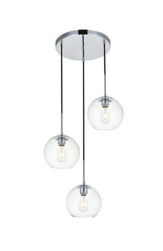 Mini Pendants 3 Light Cluster by Elegant Lighting ( 173 | LD2208C BAXTER ) 