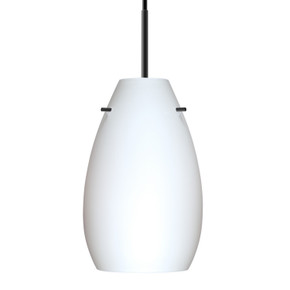 Mini Pendants Glass Down by Besa ( 74 | 1JC-412607-BK Besa Pera 9 Pendant ) 
