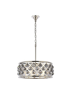 Pendants Drum Shade by Elegant Lighting ( 173 | 1214D20PN-SS/RC Madison ) 
