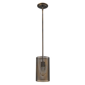 Mini Pendants Glass Down by Acclaim Lighting ( 106 | IN21203ORB Loft ) 