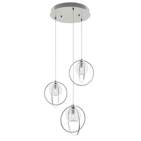 Pendants Multi-port/Cascade by AFX Lighting ( 162 | JAMP12MBSNRND3 Jamie ) 