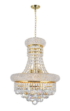Mini Chandeliers Glass Shade by CWI Lighting ( 401 | 8001P14G Empire ) 